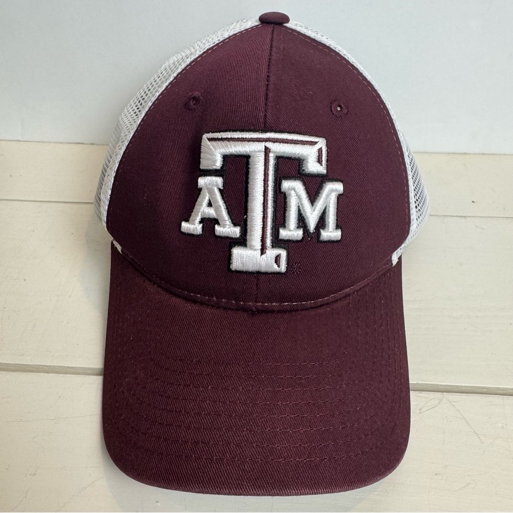 Texas A&M Aggies Zephyr Colligate Maroon Cap Hat One Size